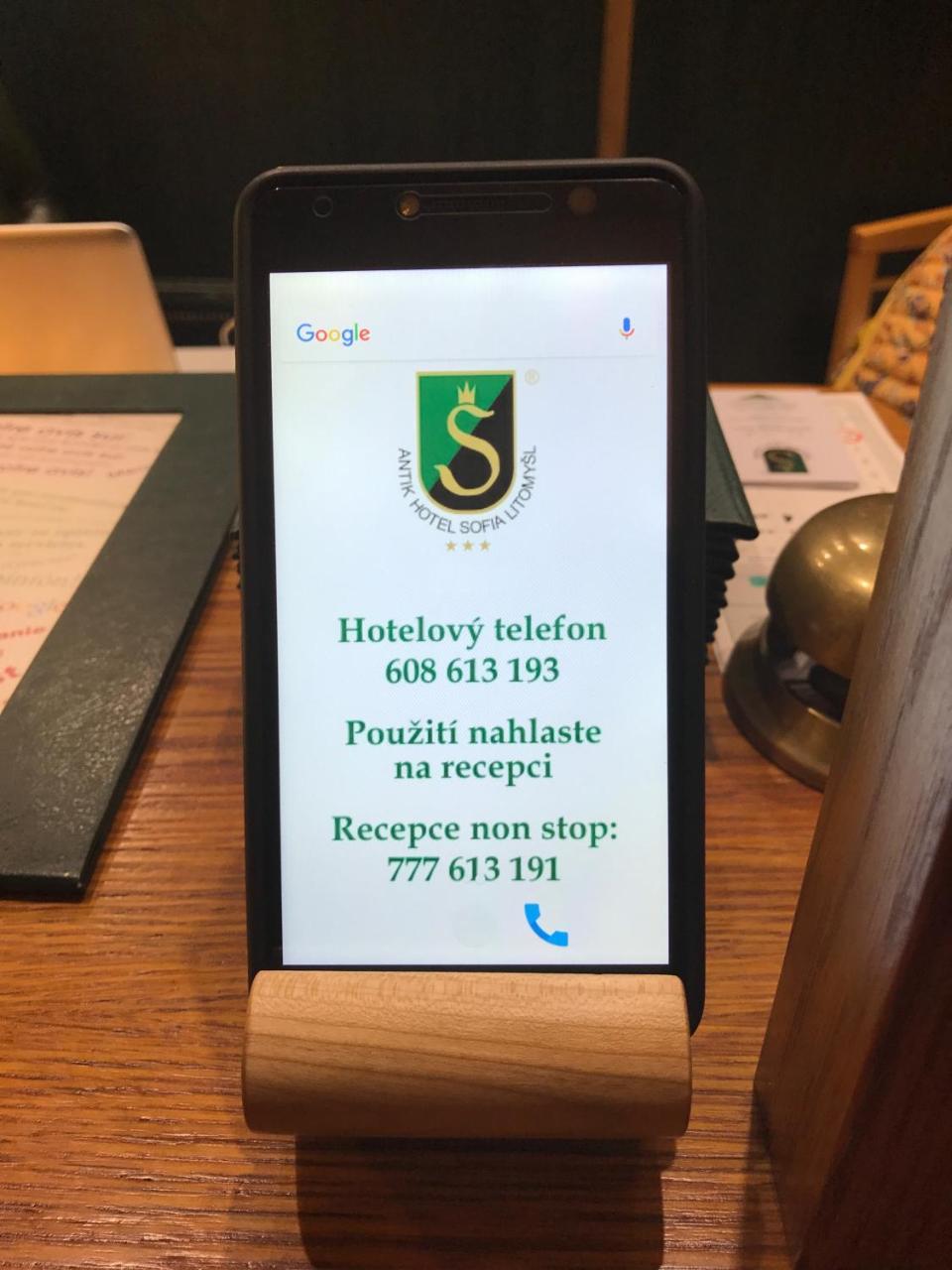 Antik Hotel Sofia Litomyšl Kültér fotó